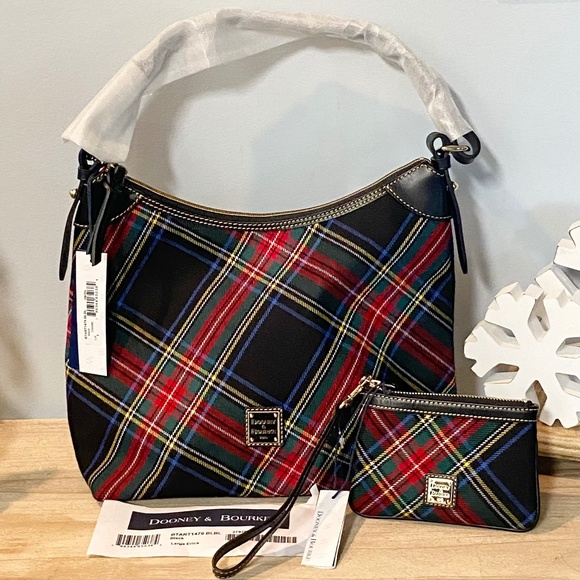 Dooney & Bourke Handbags - NWT Tartan/Plaid Erica Dooney & Bourke purse PLUS matching coin purse